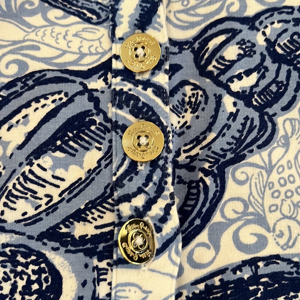 Lilly Pulitzer Half Button Up Pullover - image 2